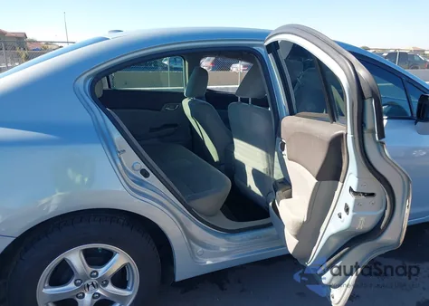 2012 Honda Civic Natural Gas из США, поврежденный, VIN 19XFB5F59CE002491